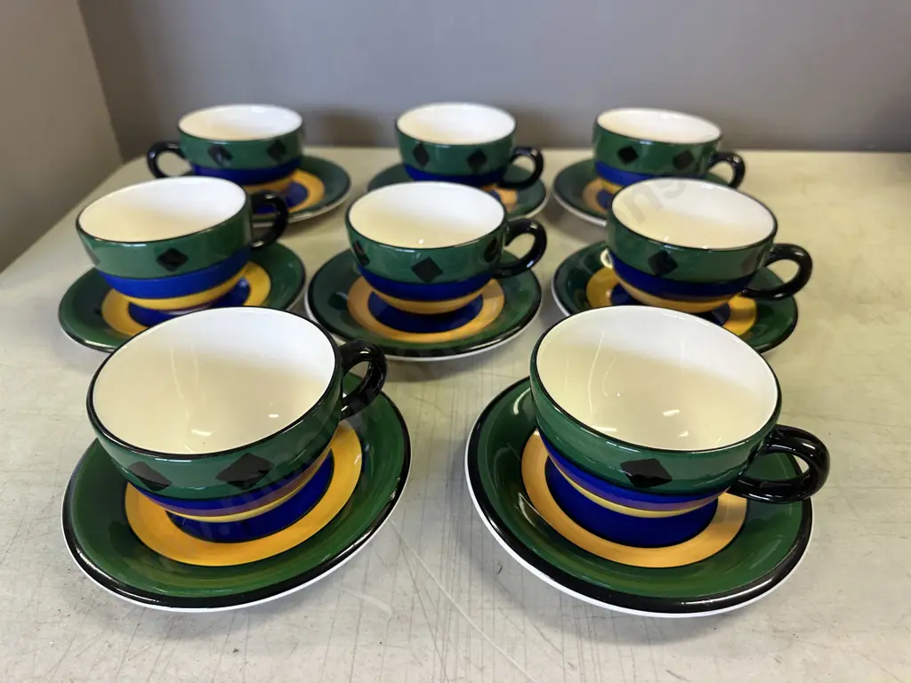 Living Art "Tango" Cups & Saucers Image 1++